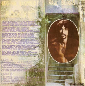 Contracapa do LP "Krig-Ha, Bandolo!", de 1973