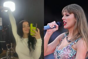 As cantoras Charli XCX e Taylor Swift