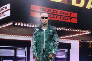 MC Daniel durante festa de seu aniversário