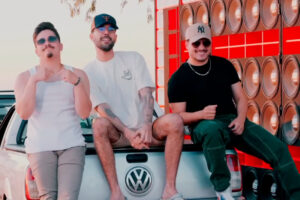 Kaique e Felipe com Luan Pereira