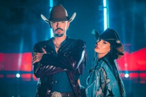 Os cantores Luan Pereira e Ana Castela