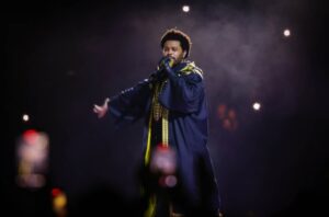 The Weeknd em show em São Paulo