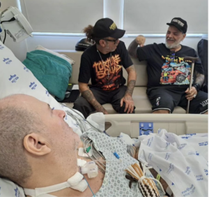 João Gordo encontra Mingau no hospital