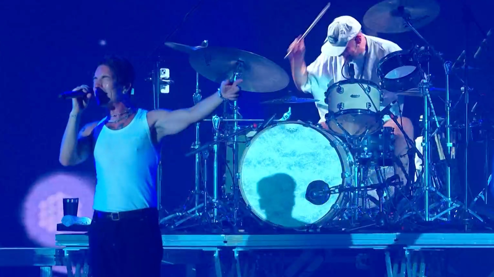 NX Zero no Rock in Rio (Reprodução)