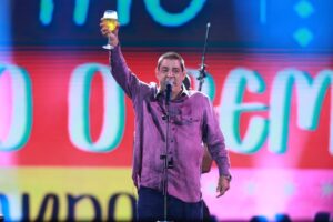 Zeca Pagodinho em show no Rock in Rio 2024
