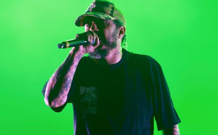 Marcelo D2 em show no Rock in Rio 2024