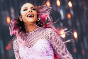 A cantora Ivete Sangalo