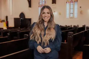 A cantora Gabriela Rocha