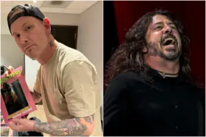 Corey Taylor e Dave Grohl
