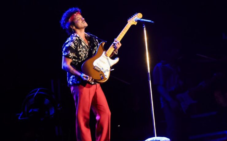 Bruno Mars no The Town de 2023