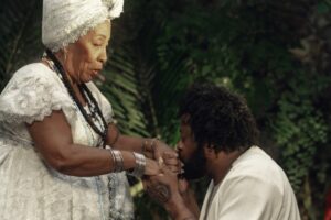 Tia Glorinha e Xande de Pilares