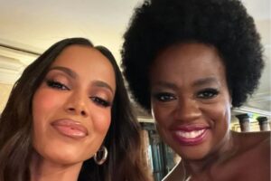 A cantora Anitta e a atriz Viola Davis