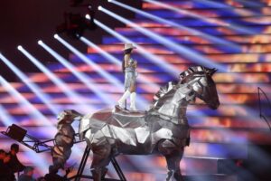 Ana Castela em show do Criança Esperança em 2023