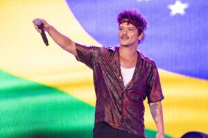 Bruno Mars em show no Morumbis