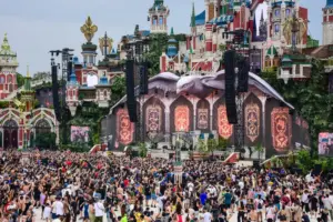 Palco principal do Tomorrowland Brasil 2024