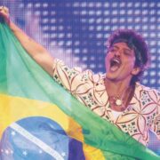 Bruno Mars durante show no Morumbi (Manuela Scarpa/Brazil News)
