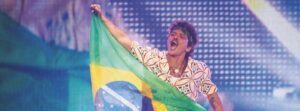 Bruno Mars durante show no Morumbi (Manuela Scarpa/Brazil News)