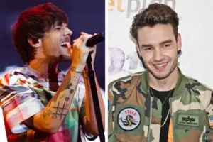 Os cantores Louis Tomlinson e Liam Payne