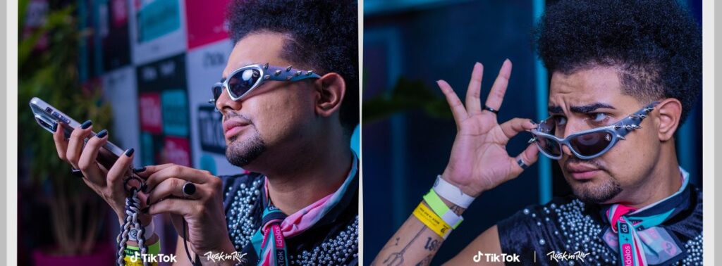 Jande Queiroz realizou sonho no Rock in Rio