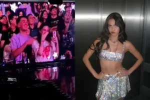 Olivia Rodrigo se confunde em show da Guts Tour