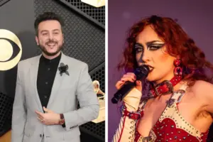 O produtor Daniel Nigro e Chappell Roan