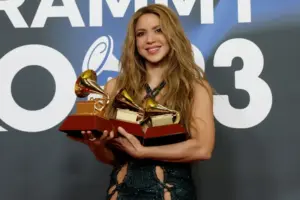 A cantora Shakira