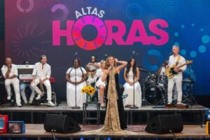 Joss Stone no palco do 'Altas Horas'