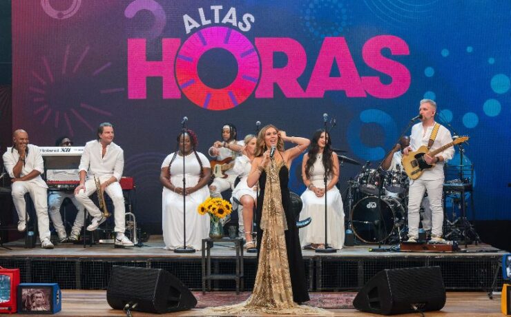 Joss Stone no palco do 'Altas Horas'