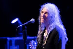 A cantora Patti Smith
