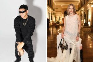 Os cantores La Cruz e Luísa Sonza