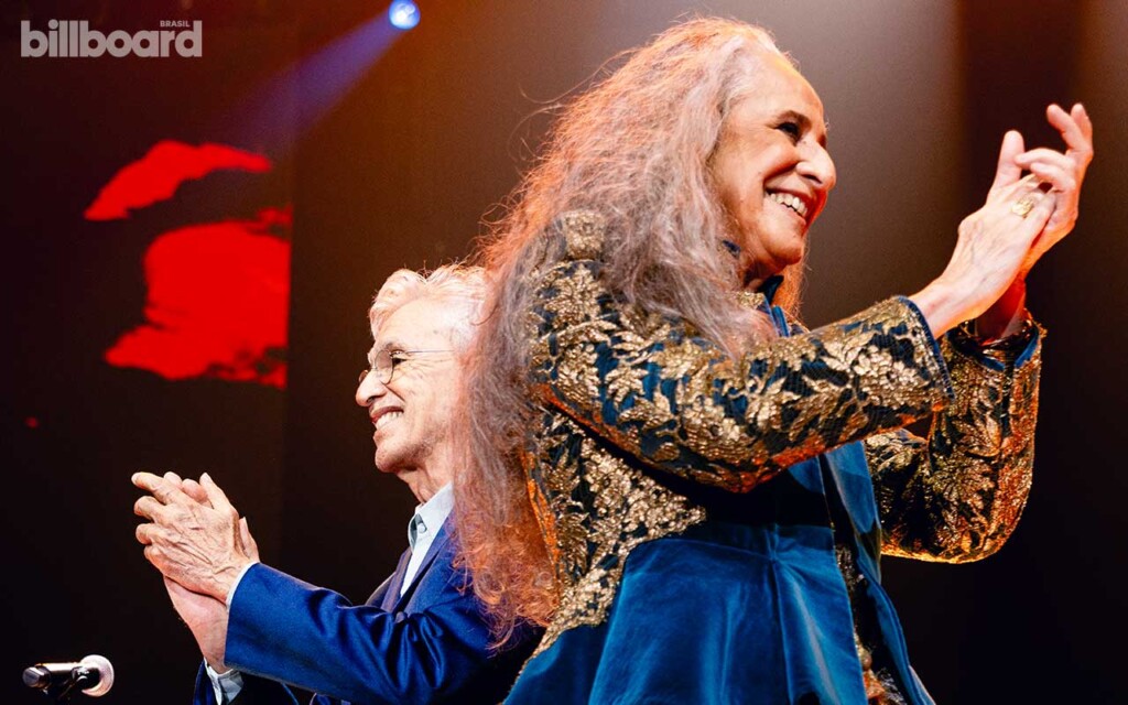 A passional e o equilibrista: o encontro de Bethânia e Caetano nos palcos 1 Caetano Veloso e Maria Bethânia juntos no palco