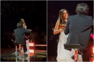 Anitta e Tiago Iorc no Grammy Latino