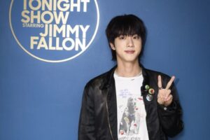 Jin, do BTS, no Jimmy Fallon