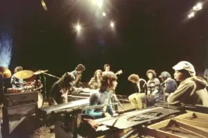 Milton Nascimento e os integrantes do Clube da Esquina (Mario Luiz Thompson)