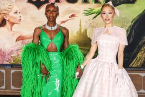Cynthia Erivo e Ariana Grande, as protagonistas de Wicked