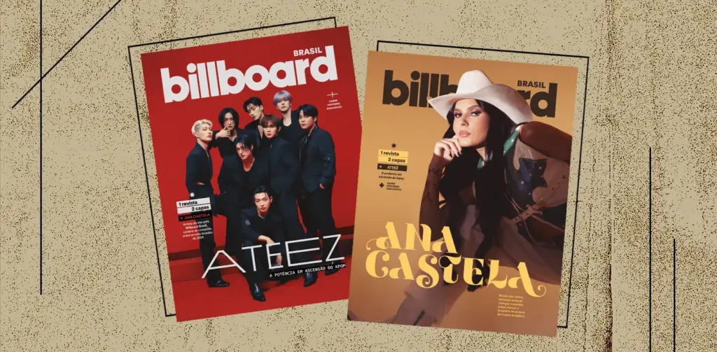 'Nesses dias que eu consigo ser jovem' 1 Ana Castela e ATEEZ estão na última capa de 2024