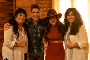 Os cantores Daniel, Lauana Prado e a dupla As Marcianas