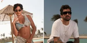 Bella Campos e Pedro Scooby comandam o Corona Luau MTV (Cleiby Trevisan/Paramount)