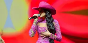 Ana Castela canta durante WME (Clayton Felizardo/Brazil News)