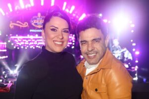 Zezé Di Camargo e sua mulher Graciele Lacerda