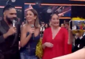 ticiane record domingao globo