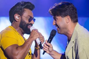 Os cantores Pablo e Tayrone