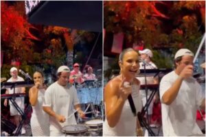Ivete Sangalo com o filho, Marcelo