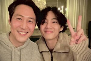 Lee Jung-jae e V, do BTS