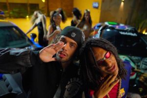 Os cantores Oruam e Zé Felipe