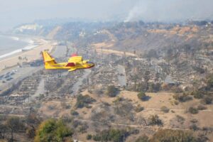Regiões de Los Angeles, nos Estados Unidos, foram devastadas por incêndios florestais