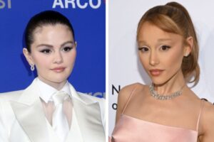 As cantoras Selena Gomez e Ariana Grande