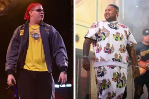 Os cantores WIU e Kevin o Chris