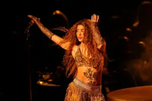 A cantora Shakira