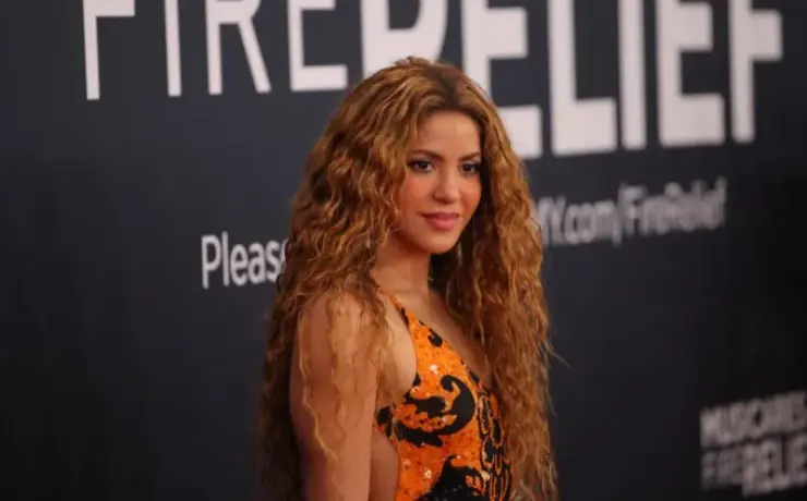 A cantora Shakira
